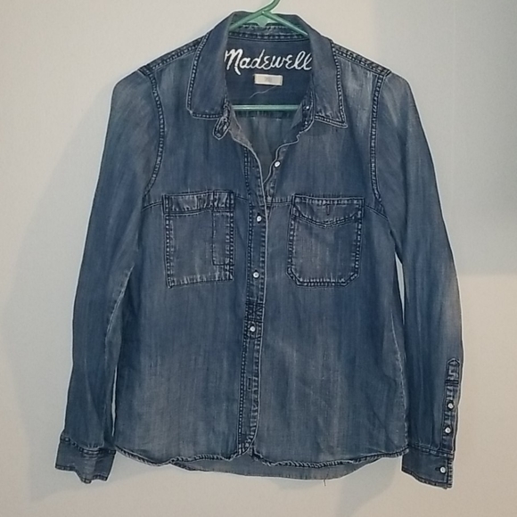 madewell denim shirt - Picture 3 of 6